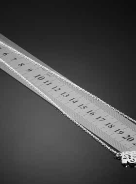 925银镂空波西米亚风未镶嵌项链