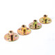 Three-hole nut iron plate nut high strength metric inch