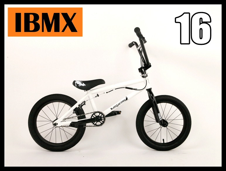 现货！IBMX16寸儿童入门款bmx小轮车自行车单车平衡进阶车-图0
