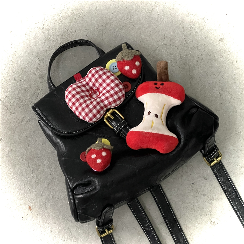 日光欲原创迷你书包小众搞怪双肩包出街穿搭Y2K小巧可爱秋冬背包 - 图3