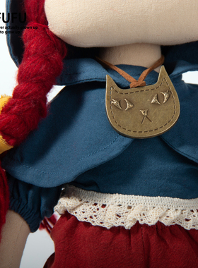 NAFUFU布艺手工摆件欧式中古风