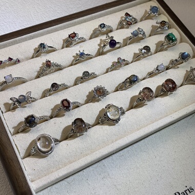 地脉拾光 | 双十一福利合集天然水晶戒指特惠特价幽灵水晶饰品女