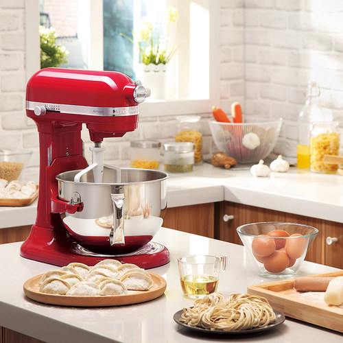 美国KitchenAid厨师机 5KSM6583 6QT升降式进口家用搅拌机面包机 - 图0