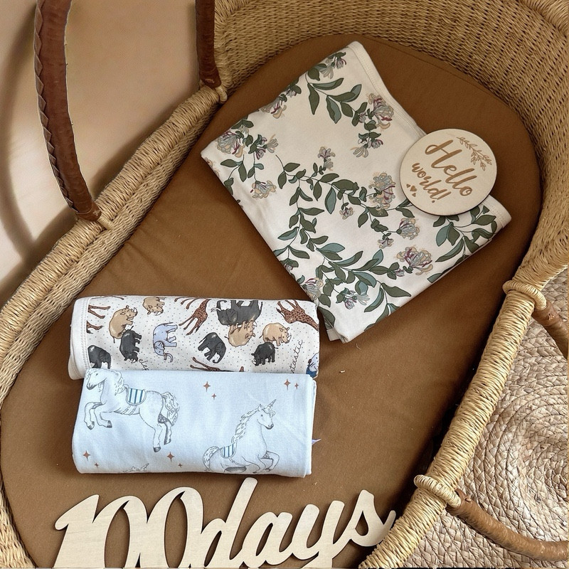 北欧风婴儿抱被纯棉a类初生宝宝包被新生儿产房包单四季通用抱毯,淘宝优惠券,粉丝福利购,淘宝优惠卷