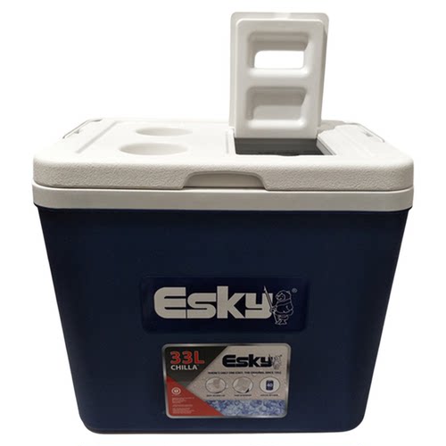 Esky保温箱33L户外手提冷藏箱保冷箱车载保鲜箱垂钓配餐送8只冰袋 - 图3