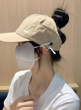 春夏遮阳帽女防晒防紫外线鸭舌帽