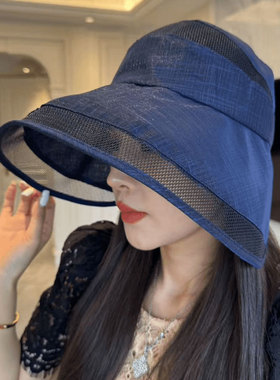 夏季防晒帽女户外防紫外线遮阳帽