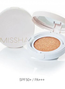 新款韩国MISSHA谜尚气垫SPF50+PA+++15gBB霜裸妆遮瑕保湿持久控油