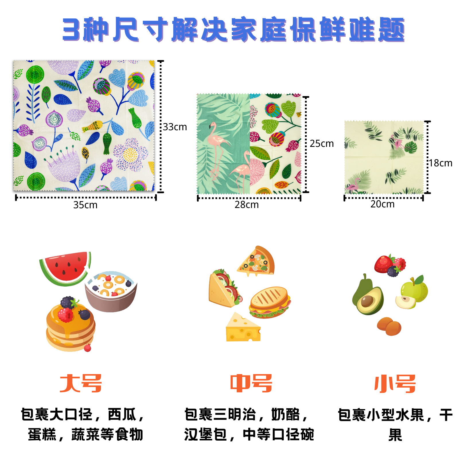 只为环保而生可重复使用替代保鲜膜蜂蜡保鲜膜可重复利用上百次 - 图0