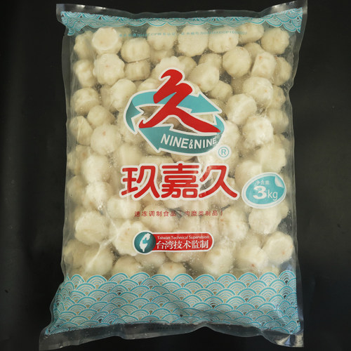玖嘉久 鳕鱼芝士包 芝心包芝士丸豆捞火锅包心拔丝奶酪鱼丸6斤装 - 图2