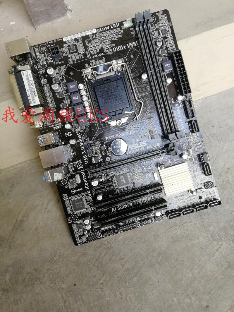 库存华硕B85M-D PLUS打印机口 USB3.0 1150 Asus/华硕 B85M H81-图2