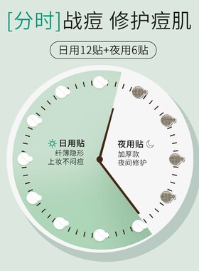 芙芙日夜痘痘贴舒缓痘痘贴隐形