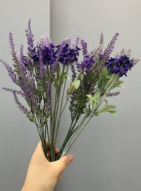 田园仿真花薰衣草塑料