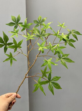 树叶树枝工程树叶装饰大树造景