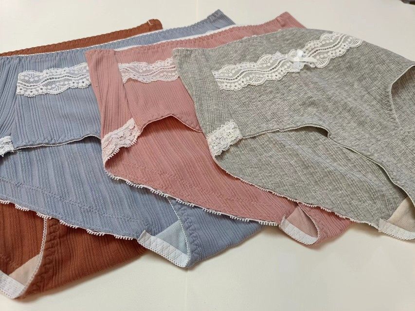 出口剩余女士纯棉提花螺纹高腰舒适短裤包臀不夹臀三角裤,淘宝优惠券,粉丝福利购,淘宝优惠卷