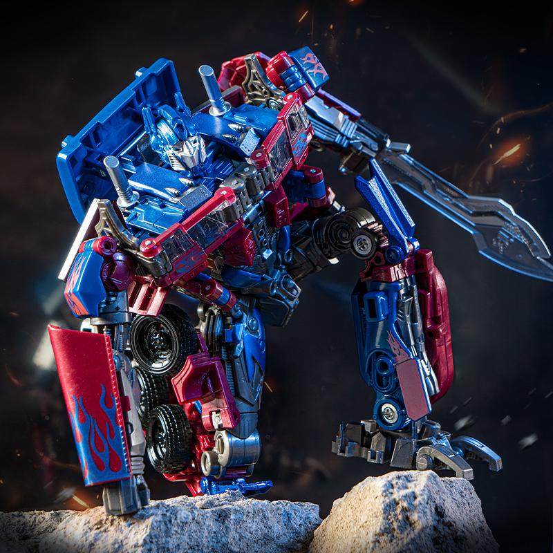 擎天英雄柱电影版合金刚机甲器人汽车模型变形送儿童男孩玩具礼物,淘宝优惠券,粉丝福利购,淘宝优惠卷