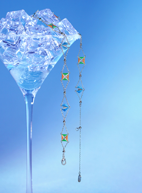 绘间chocker女手绘项链礼物