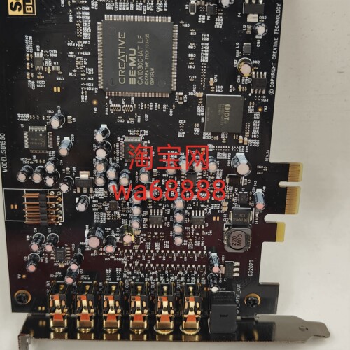 创新A5升级版RX SB1550声卡7.1内置独立PCIE唱K歌小卡槽直播游戏 - 图2