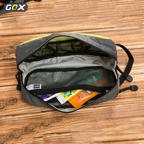 Косметичка с разделителями для путешествий, водонепроницаемая сумка для хранения подходит для мужчин и женщин