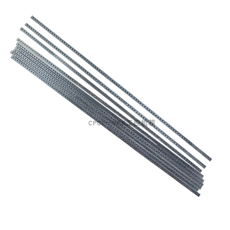 CPCI aluminum profile beam nut strip chassis 19-inch beam accessories screw hole strip M2.5/M3 threaded hole 2*5