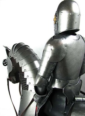 模型铁艺武士欧式风酒吧书房摆件