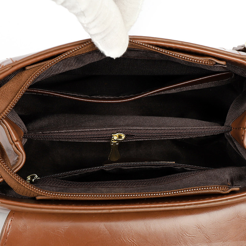 袋鼠皮包包包女2025新款中年女包妈妈包软皮单肩斜挎包百搭,淘宝优惠券,粉丝福利购,淘宝优惠卷