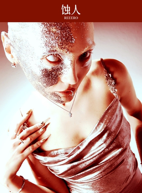 阿卡Aka925银小众个性复古锁骨链锁扣吊坠细链款小众原创设计