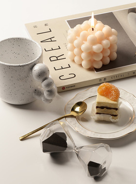 北欧ins风香薰蜡烛创意几何造型家居装饰小摆件家用客厅卧室香氛