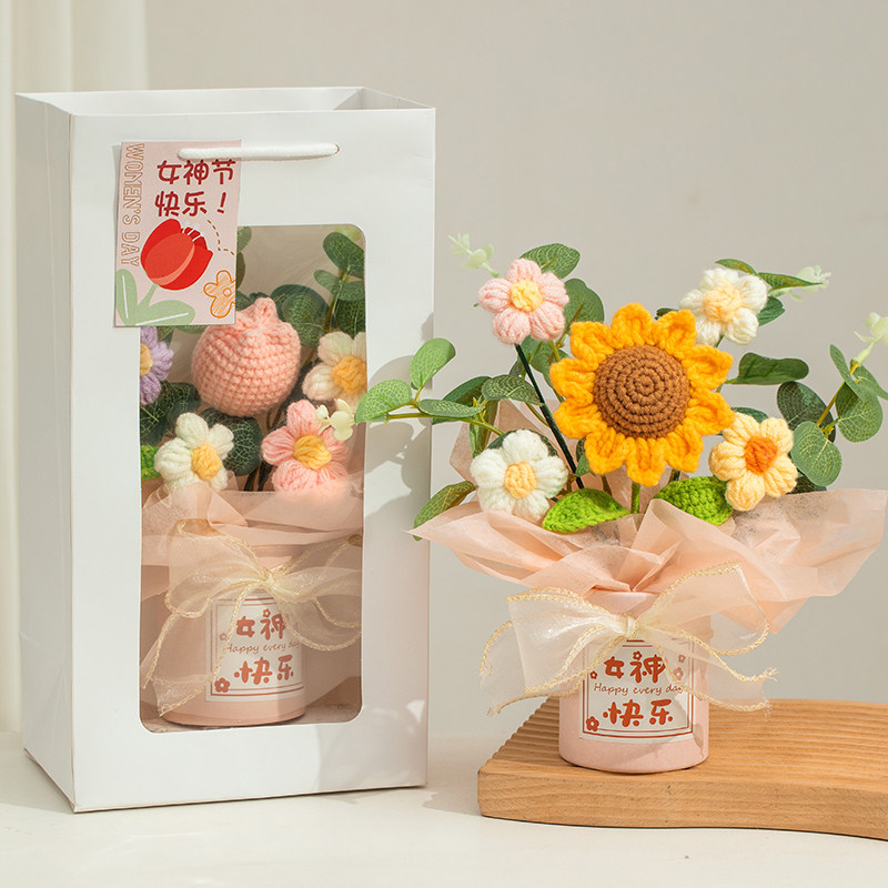 三八妇女节礼物实用礼品送员工送老师高级感38女神节花束伴手礼