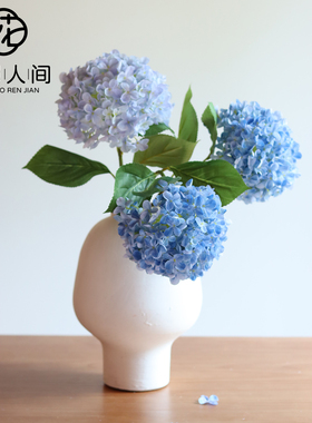 无尽夏绣球仿真花客厅橱窗摆件