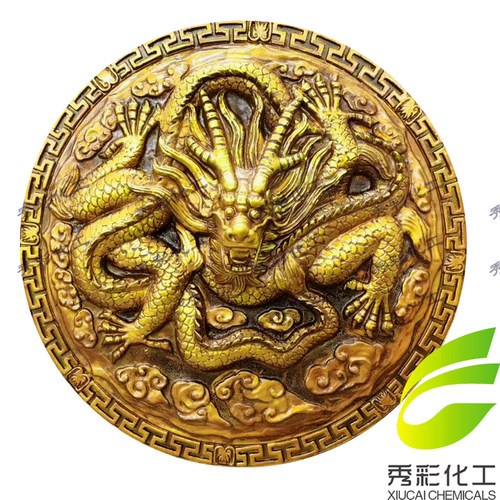 水性黄金漆油性烫金漆金色油漆金粉漆闪光金箔漆佛像墓牌匾碑描金 - 图3