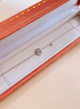 纯银军恋五角星橄榄枝项链兵哥哥送女朋友军恋礼物