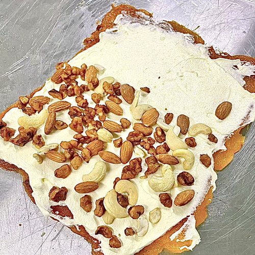 【最近爆火坚果黄油奶酪柿饼】正宗私房高品质400g六枚装现做包邮 - 图1