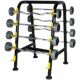 Dumbbell rack hexagonal dumbbell rack three-layer dumbbell rack double-layer household triangular dumbbell rack placed fixed dumbbell multi-layer