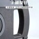 Hengdatai unisex rubber-coated hand-grabbed barbell pieces for commercial household use large hole squat gym weightlifting barbell pieces