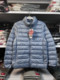 Baleno Women's Simple Thin Down Jacket Warm Slim Cut Goose Down Super Light Jacket Stand Collar 88837906
