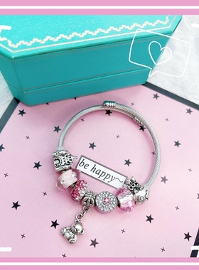 潘家风格经典串珠手链琉璃珠气质少女心网红手镯手环