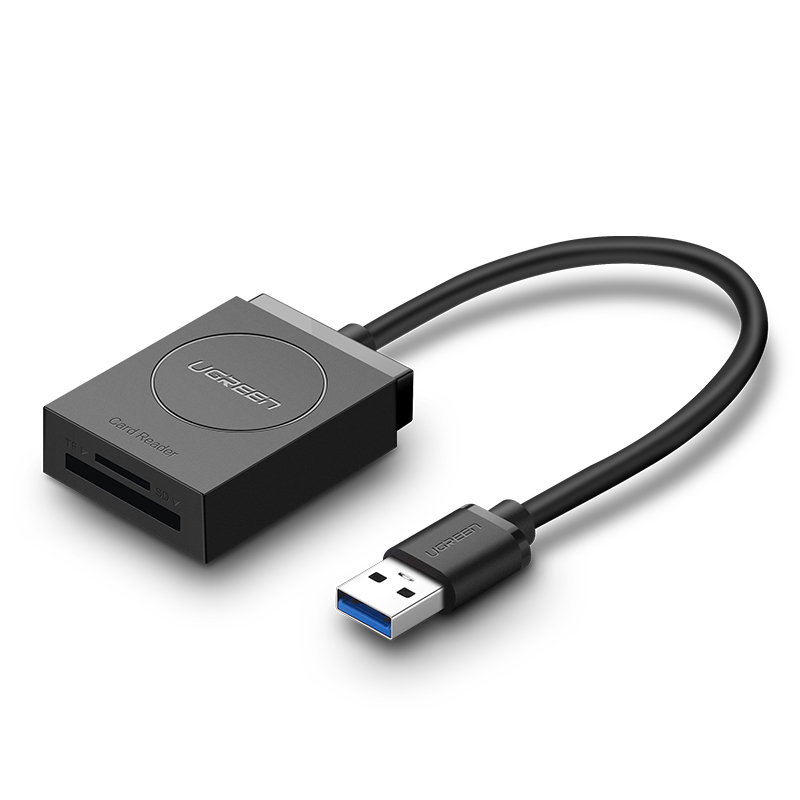 绿联 USB3.0读卡器多合一 高速多功能tf sd卡相机3.0 OTG读卡器 - 图0