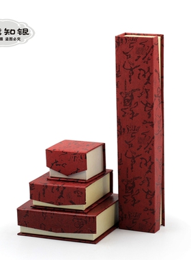 磁铁手镯吊坠项链红色礼品戒指盒