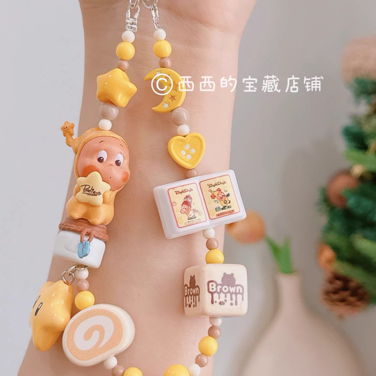 星星人钥匙扣现货送闺蜜女朋友原创手作车挂手机链手机挂件萌粒玩,淘宝优惠券,粉丝福利购,淘宝优惠卷