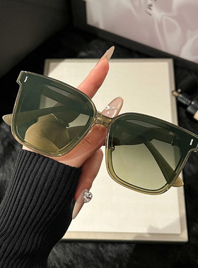 保罗雷朋官网克罗方框黑色墨镜女款适合方圆脸高级感2026款防紫外