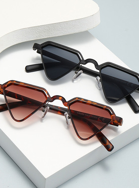 保罗雷朋官网欧美嘻哈太阳镜个性百搭外星sunglasses搞怪三角形舞