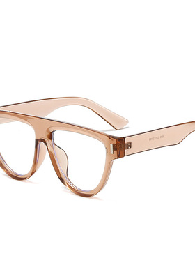 保罗雷朋官网跨境欧美眼镜框男玳瑁框架粗厚宽边近视镜架网红素颜