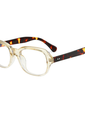 保罗雷朋官网跨境新款复古气质美式红色眼镜框ins风拍照凹造型平