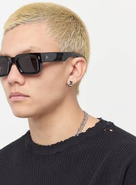 保罗雷朋官网嘻哈男士方形箭头墨镜欧美太阳镜痞帅ins风米钉太阳