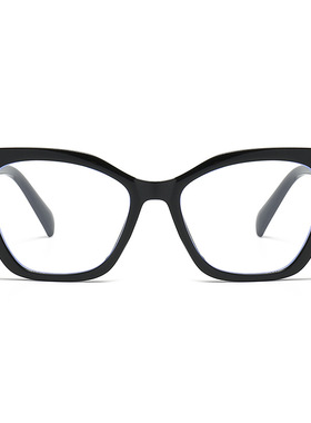 保罗雷朋官网2025新款猫眼平光镜女士眼镜框架时尚欧美撞色防蓝光