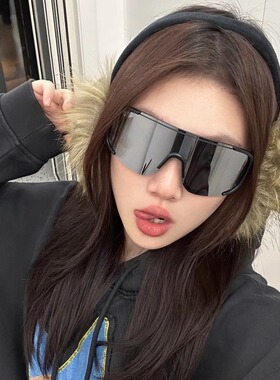 保罗雷朋官网复古磨砂黑水银超大框户外骑行登山滑雪防风护目墨镜