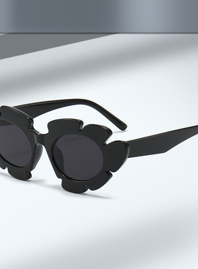 保罗雷朋官网新款向日葵花朵搞怪墨镜猫眼太阳镜欧美个性假日造型