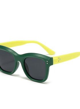 保罗雷朋官网GM韩版儿童墨镜防紫外线男童女童硅胶墨镜时尚防晒宝