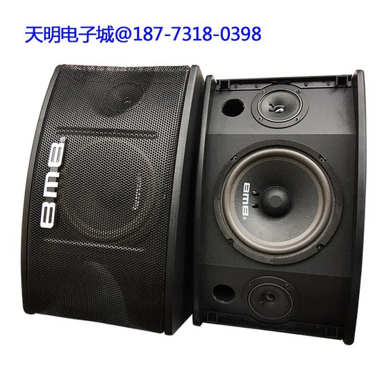 爆销8/10寸12寸KTV卡包音响套装会议家庭影院无源壁挂K歌专用音箱